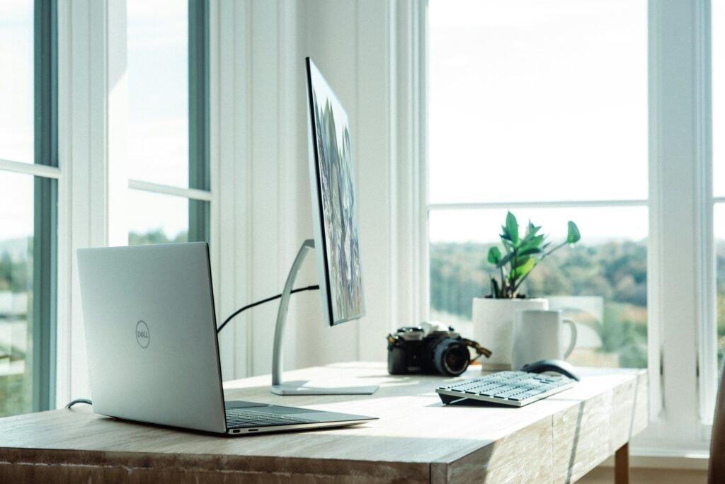 Modern office interior in Dallas, showcasing a stylish and professional workspace ideal for branding photography sessions.